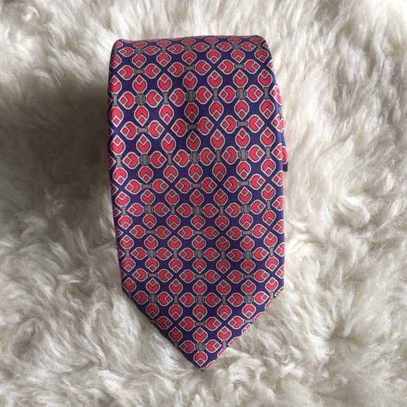 Hermes Paris 100% Silk Tie Made in France 7271 MA - Picture 13 of 16